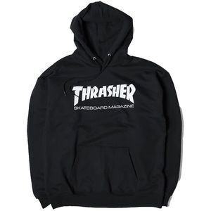 Men’s Thrasher Skate Mag Black Hoodie - Size Medium